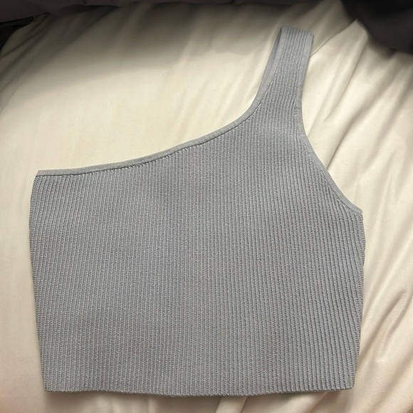 NWOT - Aritzia one shoulder ribbed top - Picture 1 of 4
